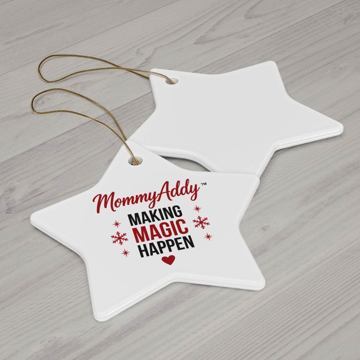 MommyAddy Making Magic Happen Holiday Keepsake Ornament