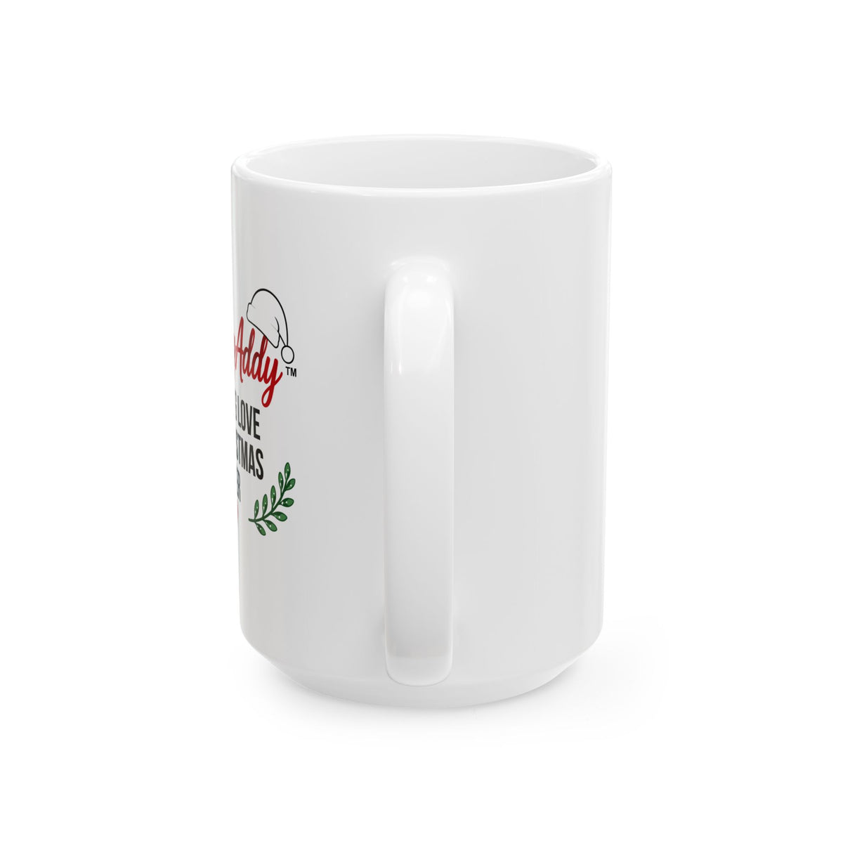 MommyAddy Carrying Love and Christmas Cheer 15 oz Holiday Mug