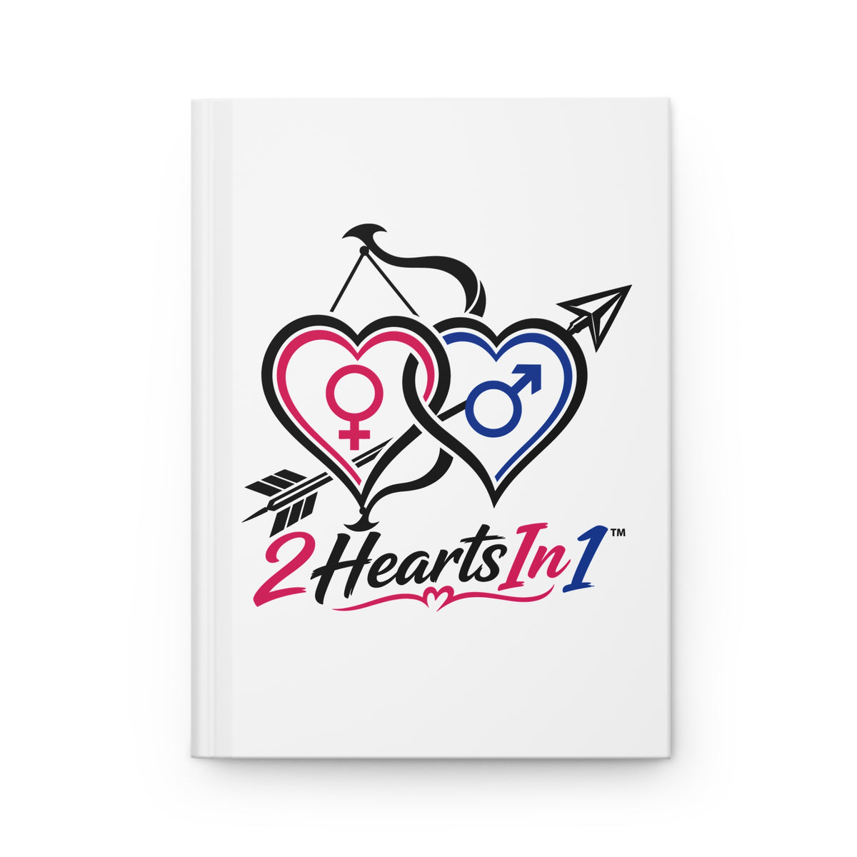 2HeartsIn1 Signature Hardcover Journal