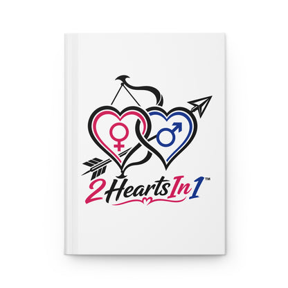 2HeartsIn1 Signature Hardcover Journal