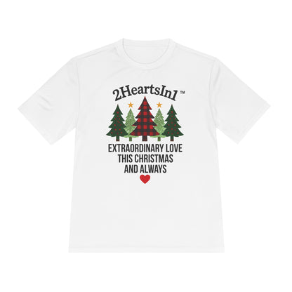 2HeartsIn1 Extraordinary Love This Christmas and Always Holiday Performance Tee