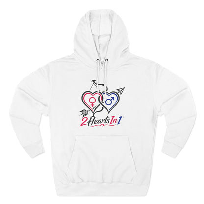 2HeartsIn1 Signature Fleece Hoodie