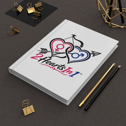 2HeartsIn1 Signature Hardcover Journal