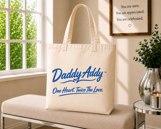 DaddyAddy Signature Canvas Tote