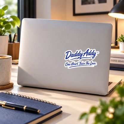 DaddyAddy Signature Die-Cut Sticker