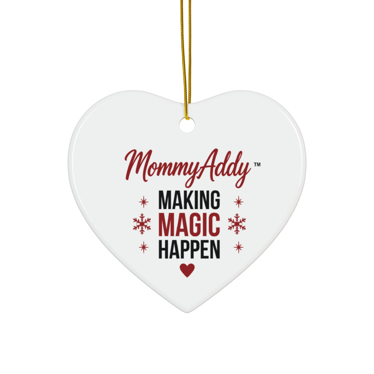 MommyAddy Making Magic Happen Holiday Keepsake Ornament