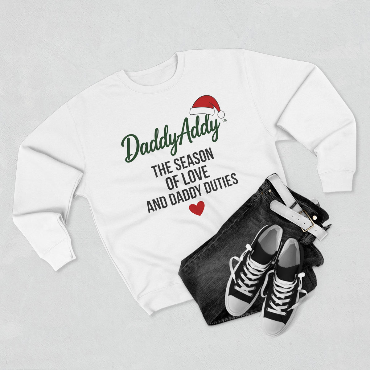 DaddyAddy The Season of Love and Daddy Duties Holiday Cozy Crewneck