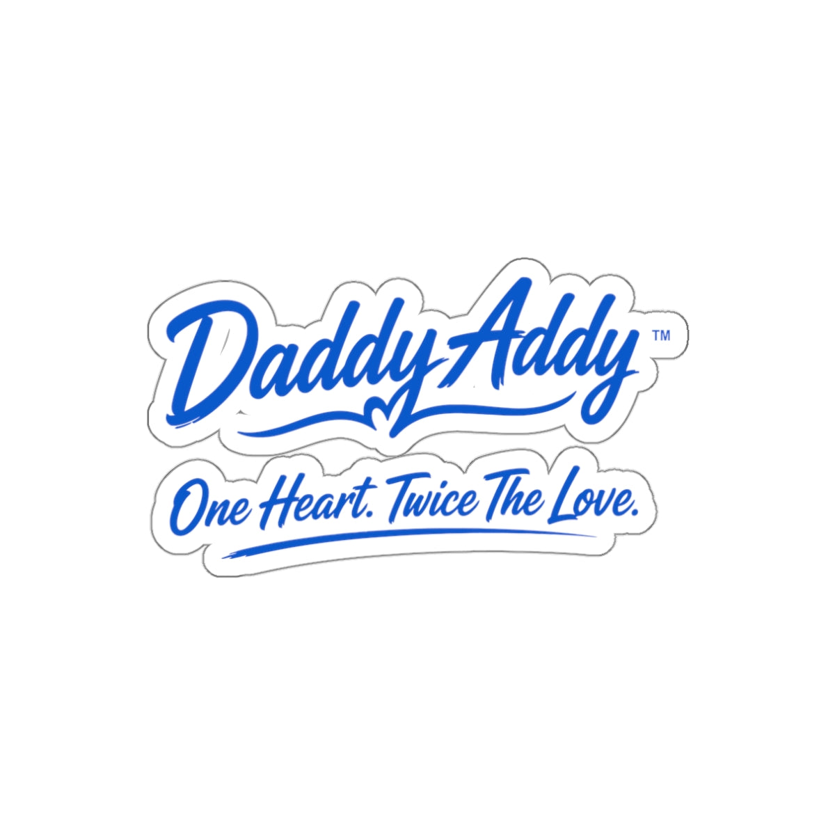 DaddyAddy Signature Die-Cut Sticker
