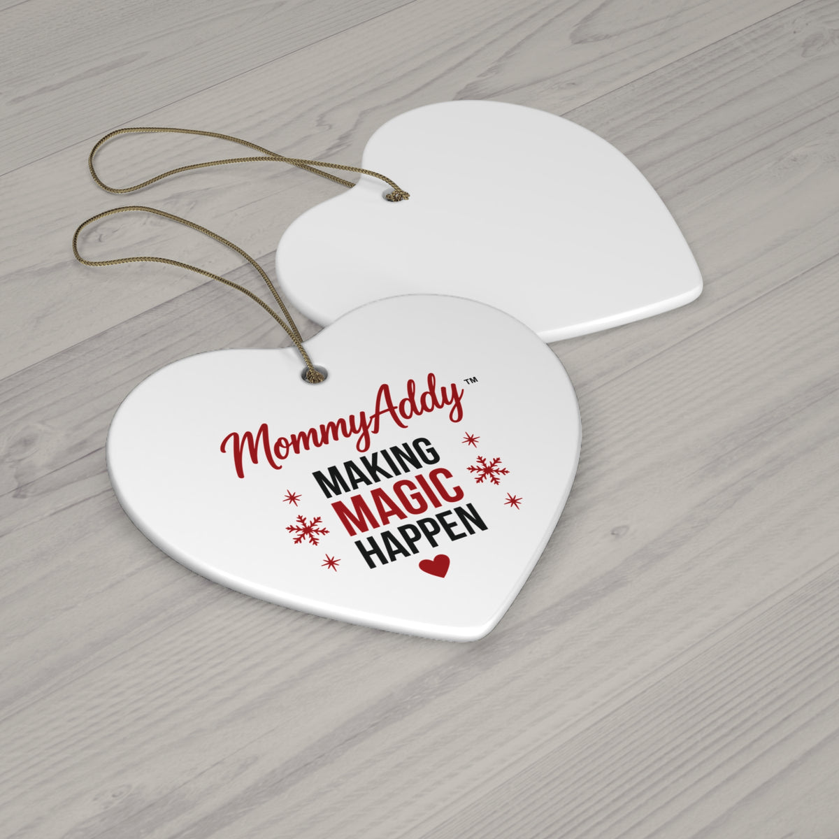 MommyAddy Making Magic Happen Holiday Keepsake Ornament