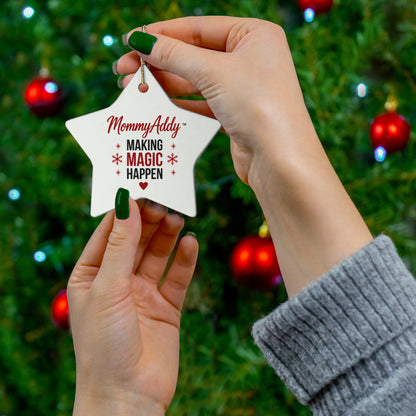 MommyAddy Making Magic Happen Holiday Keepsake Ornament